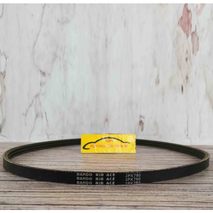 BANDO VAN BELT 3PK 780 RIB BELT TALI KIPAS 3PK-780 FAN BELT ALUR