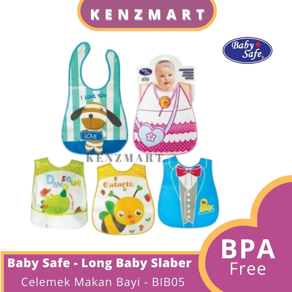 BABY SAFE - LONG BIB (BIB05) / SLABBER BAYI / CELEMEK MAKAN BAYI