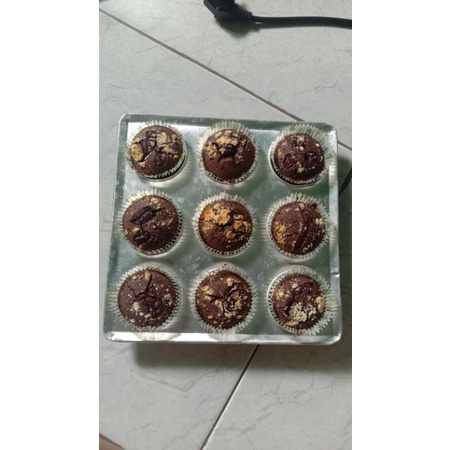 Brownies fudgy lumer/brownies panggang cupcake/Brownies cup Lumer