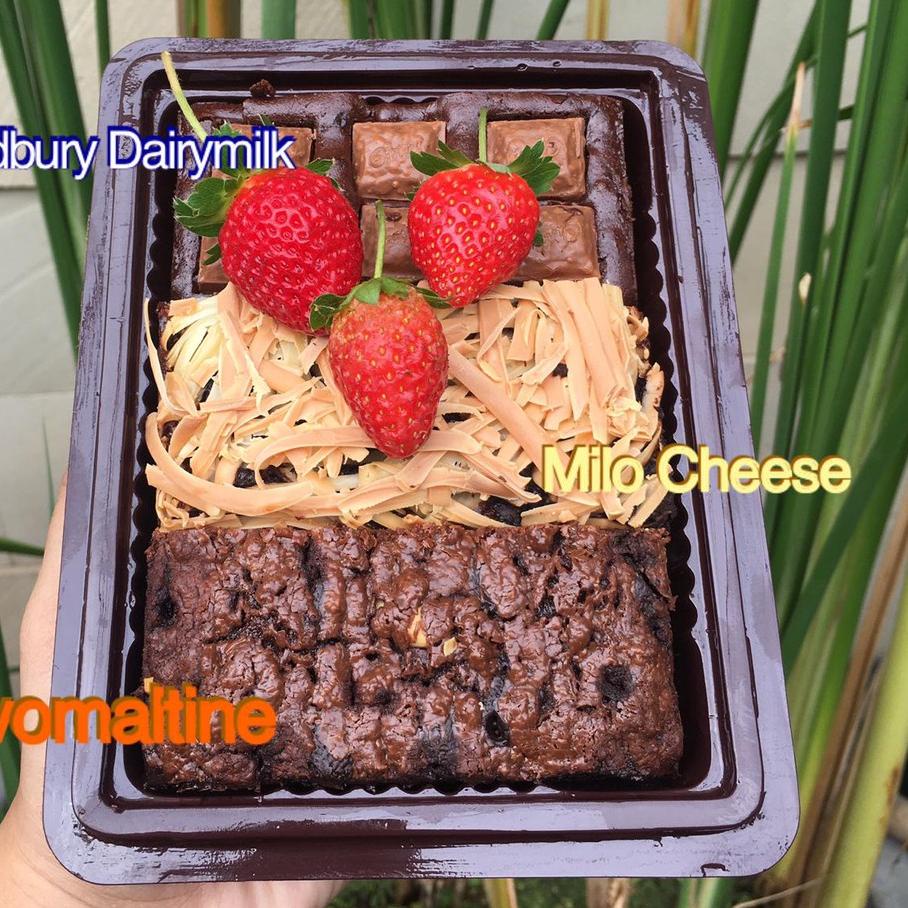 

Ready Stok Brownies Mix 1/2 Pax 3 Varian Excellent murah