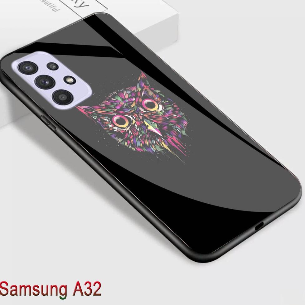 BURUAN SERBU Soft Case Glass For Samsung A32 - Case Samsung A32 - Casing Samsung A32 -Softcase Samsung A32 (TM81)