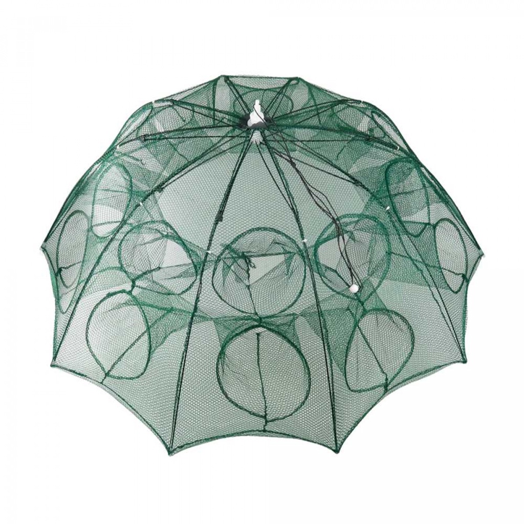 Jaring Pancing Ikan Hexagonal 20 Hole Fishing Net Trap Cage