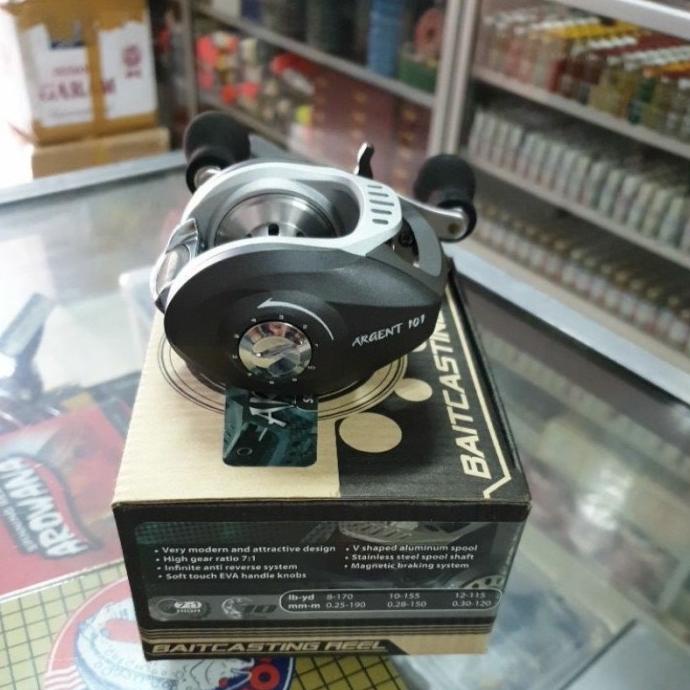 Reel Casting Baitcasting BC Maguro ARGENT 101