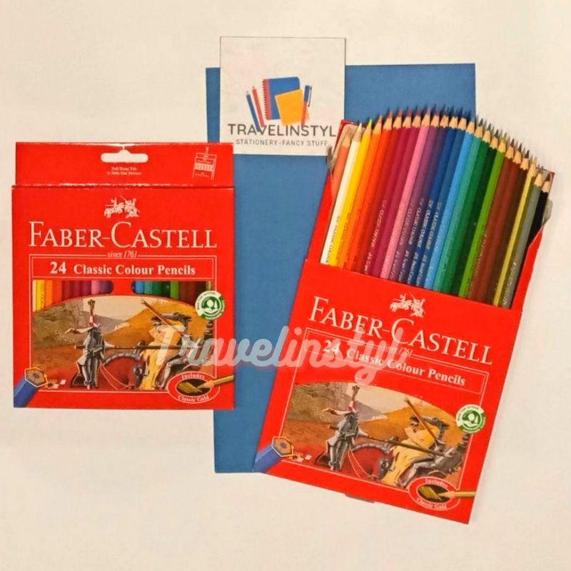 

Pensil Warna Faber Castell Classic 24 Panjang