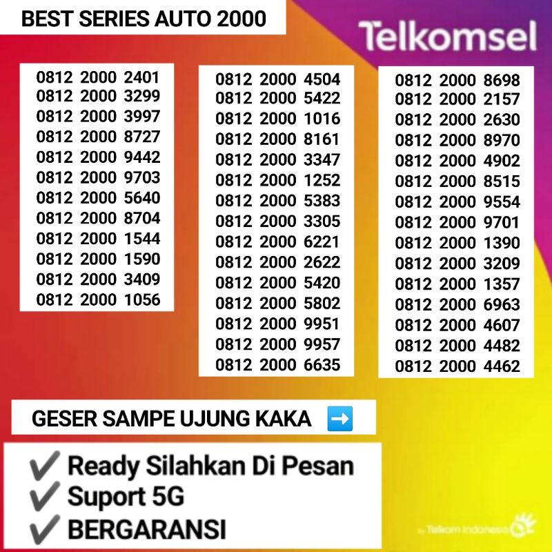 SIMPATI 1288 SIMPATI 1282 NOMOR CANTIK TELKOMSEL SIMPATI 4G SERI TAHUN LAHIR 2017 2015 2012 2021