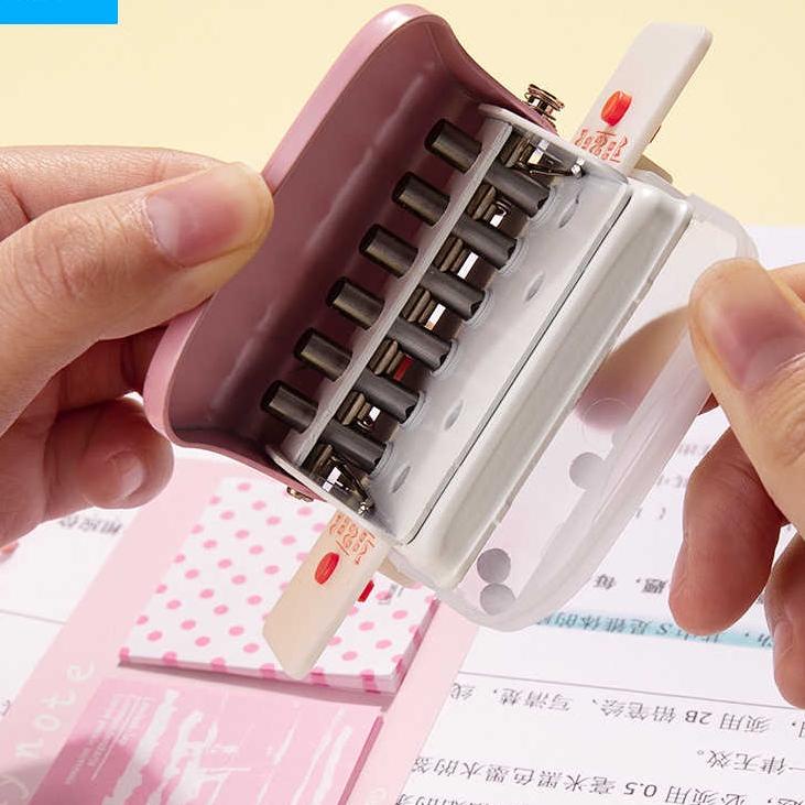 

Hot Sale Kw-Trio PINK / UNGU 99H9 Buku Catatan 6 Lubang Pelubang Bulat Mesin Pelubang Standar A4 A5 B5 ,.