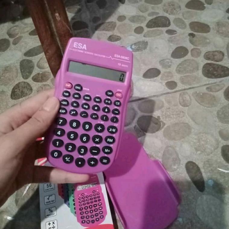 

ヷ Kalkulator Warna Scientific Calculator Murah Tahan Lama Esa 5808 ➼