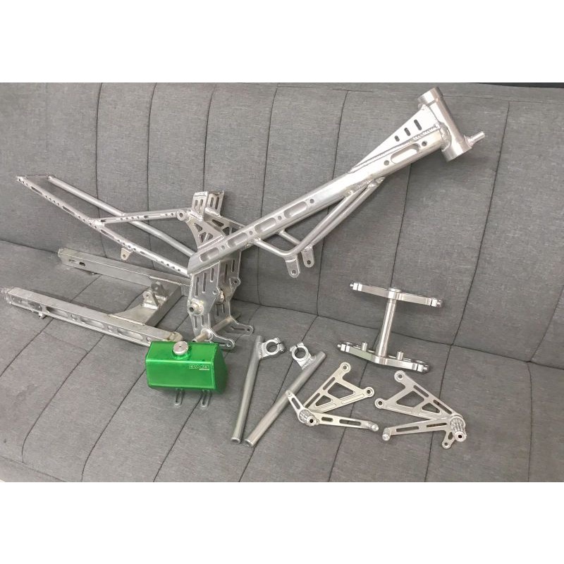 RANGKA SET ALUMINIUM RINGAN KUAT DRAG JUPITER Z SLEEP ENGINE MONOSHOCK MURAH