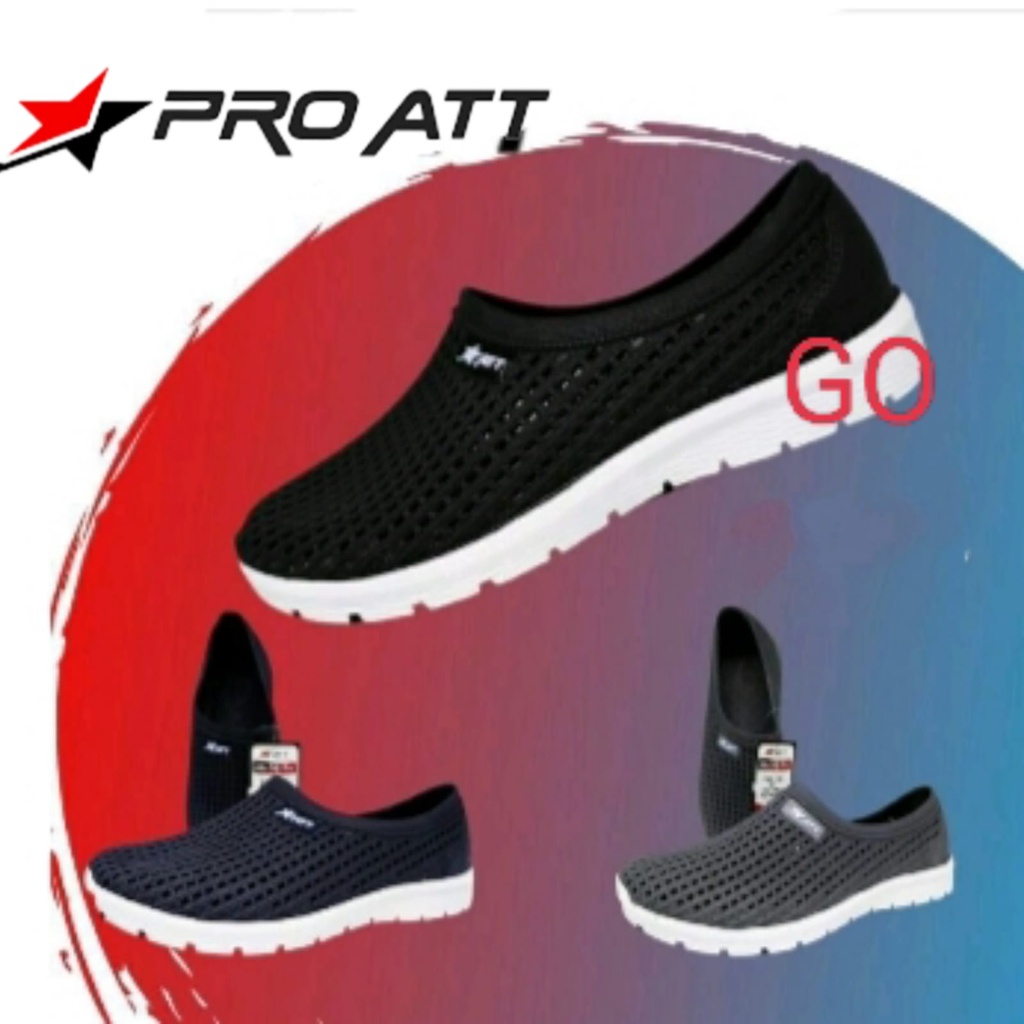 sogo ATT PSO 159 SEPATU KARET SLIP ON Sepatu Cowok Casual Anti Air Empuk Tidak Lecet Ringan