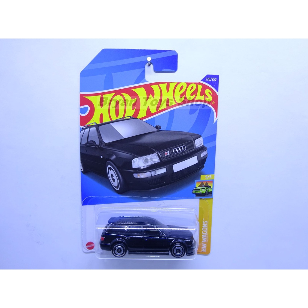 Hot Wheels 94 Audi Avant RS2 Hitam