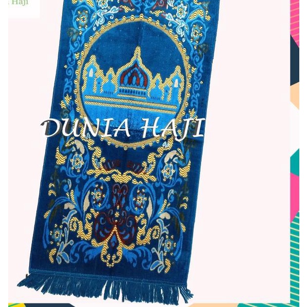 Sajadah Bulu Turki Ukuran Tanggung Sejadah Midi Tebal Beludru Turkey