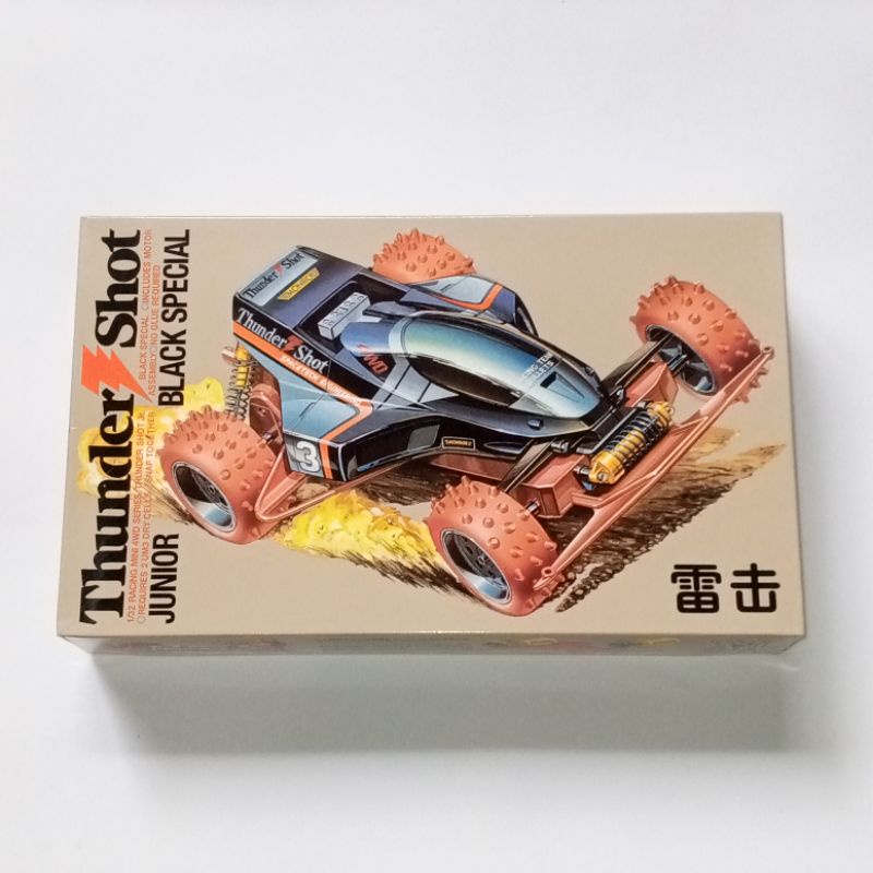 Mini 4WD Merk DD / Ruize : Thunder Shot Junior Black Special