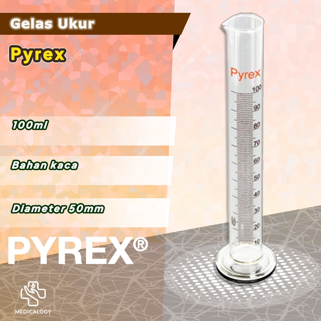 PYREX Gelas Ukur 100ml