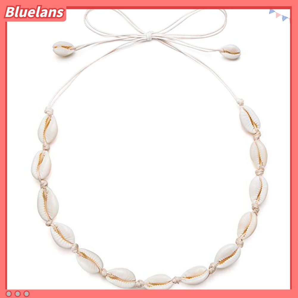 Kalung Choker Tali Lilin Handmade Gaya Bohemia Untuk Wanita