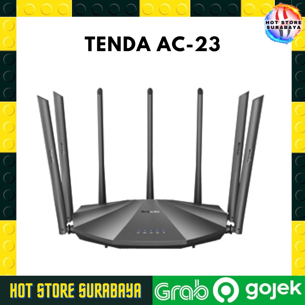 Tenda AC23 AC2100 Dual Band Gigabit WiFi Router AC 23 Premium Quality