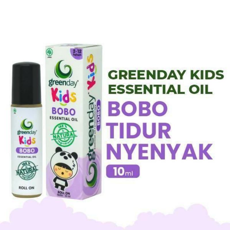 Greenday Kids Essential Oil BOBO Tidur Nyenyak 10ml