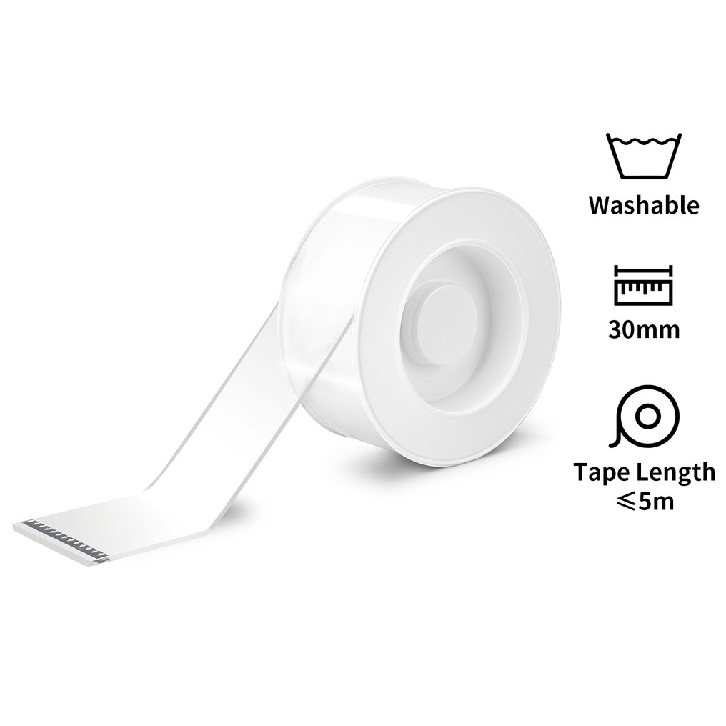 

Double Sided Mounting Nano Tape Transparent Bening 24 mm x 5 M DELI