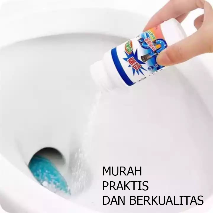 Anti Sumbat Pipa Pembersih Saluran Serbuk Bubuk Air Toilet Wastafel WC Penyumbatan Mampet Soda Api