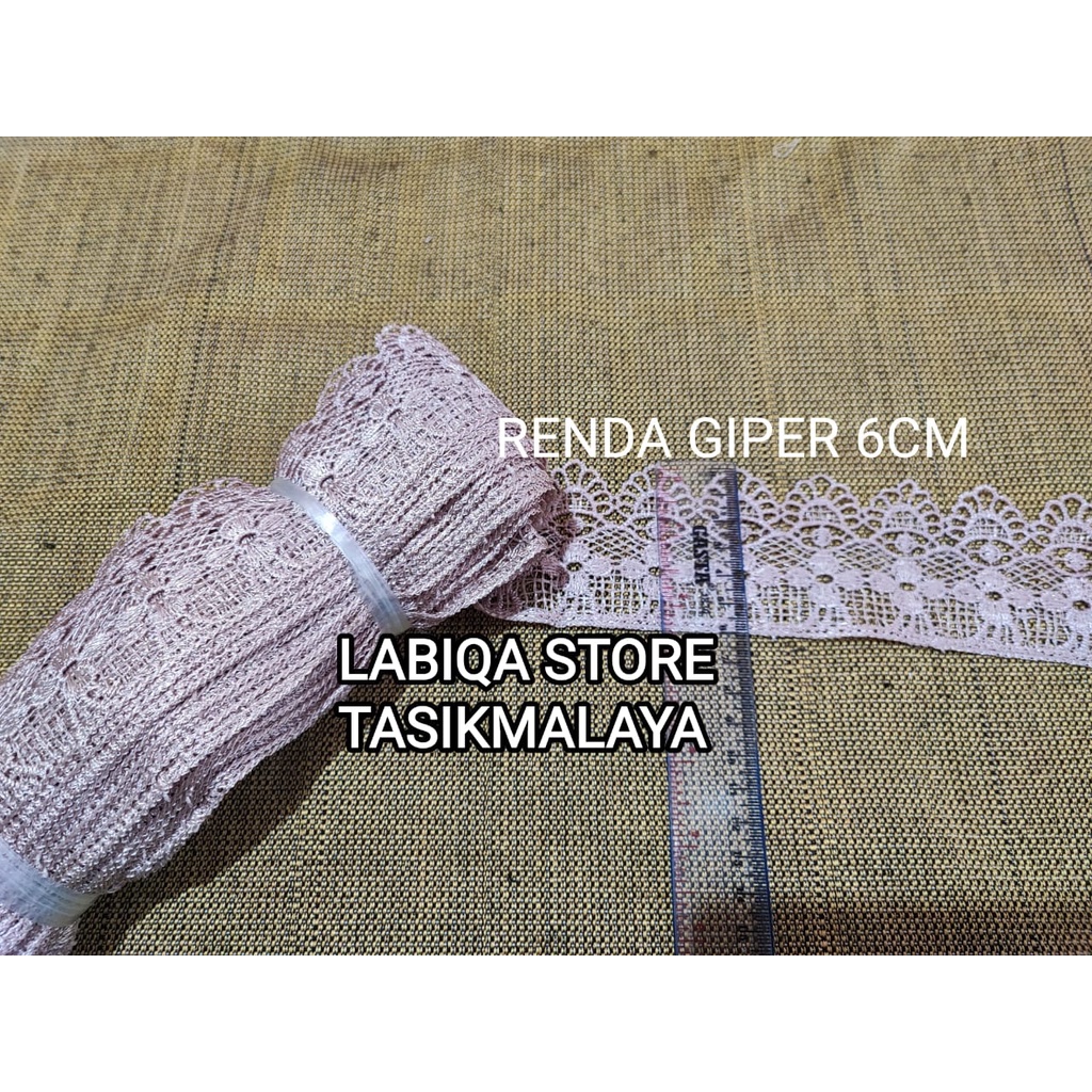 RENDA GIPER 6CM MOTIF 4