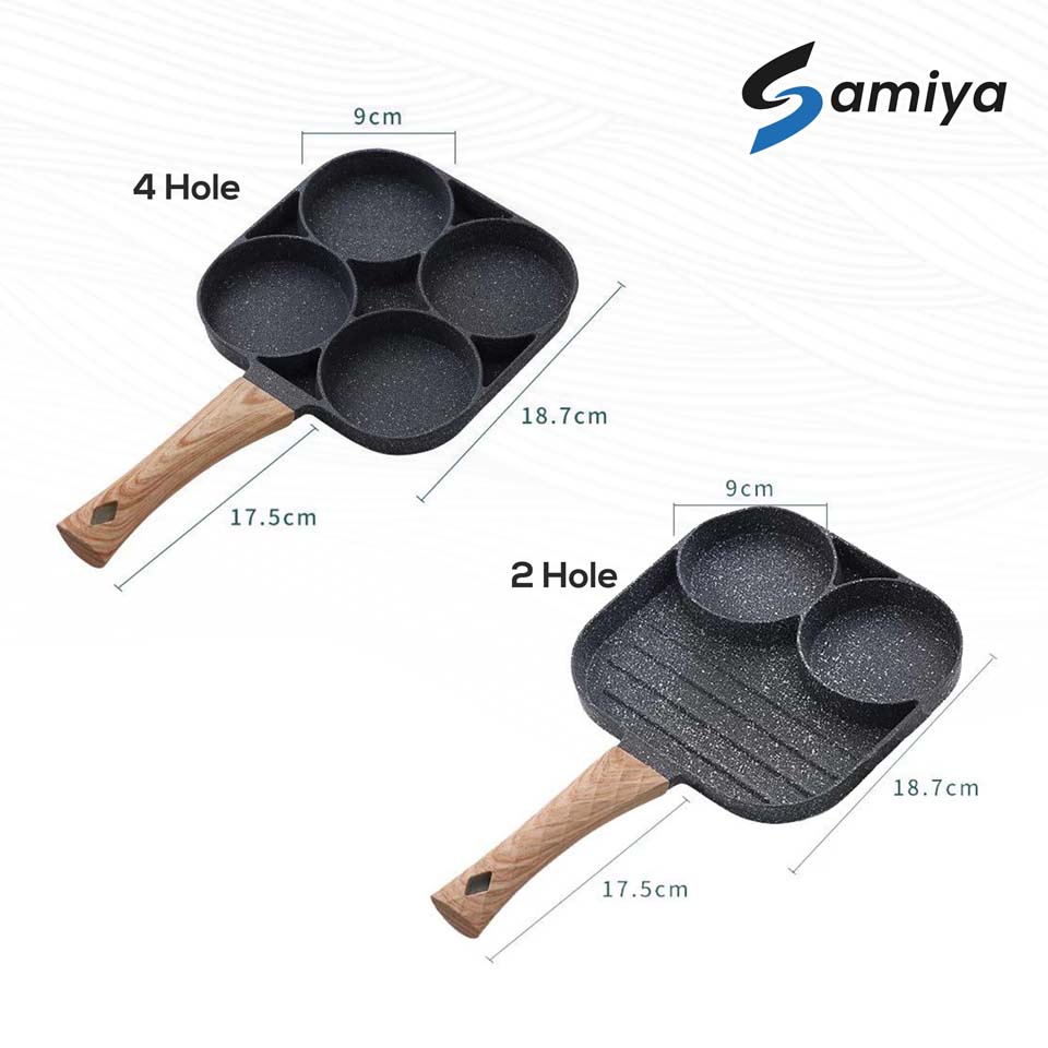 pancake frying pot pan / panci steak grill egg telur omelet pan breakfast / hamburger maker