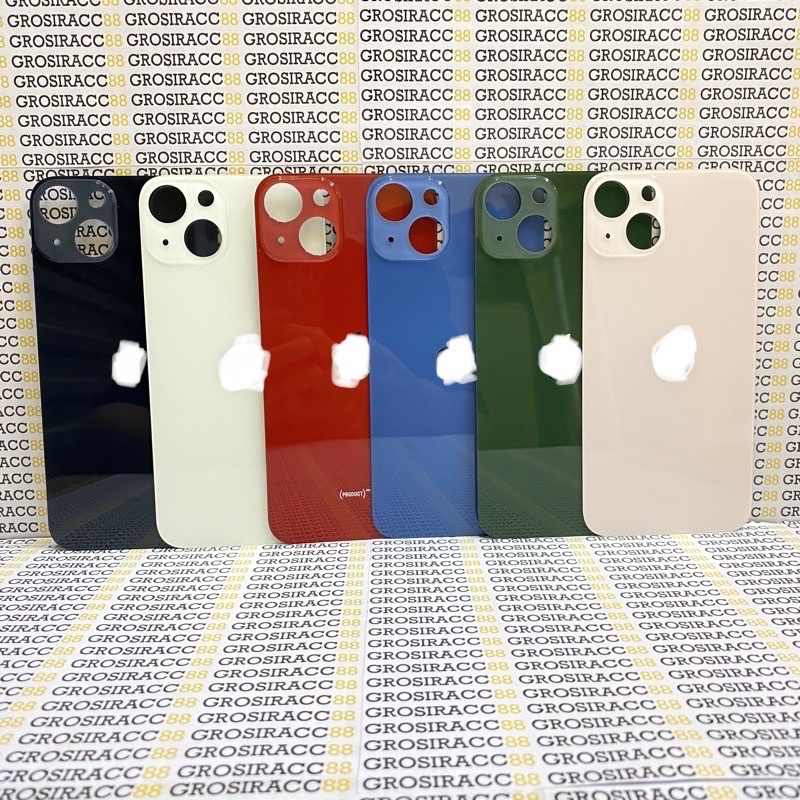 BACKDOOR BACKCOVER CASING TUTUP BELAKANG BACKGLASS IP 13 / 13 MINI
