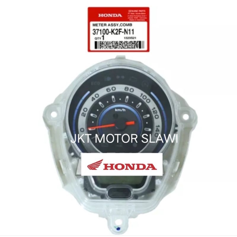 37100-K2F-N11 speedometer scoopy prestige 2021-2023 ISS meter assy scoopy prestige dealer resmi hgp ori honda ahm