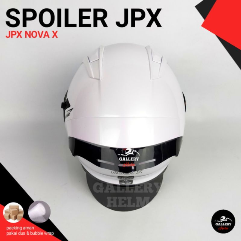 SPOILER JPX NOVA X JPX NOVA X | Spoiler JPX NOVA X Hitam Bening  | Spoiler Murah PNP JPX NOVA X