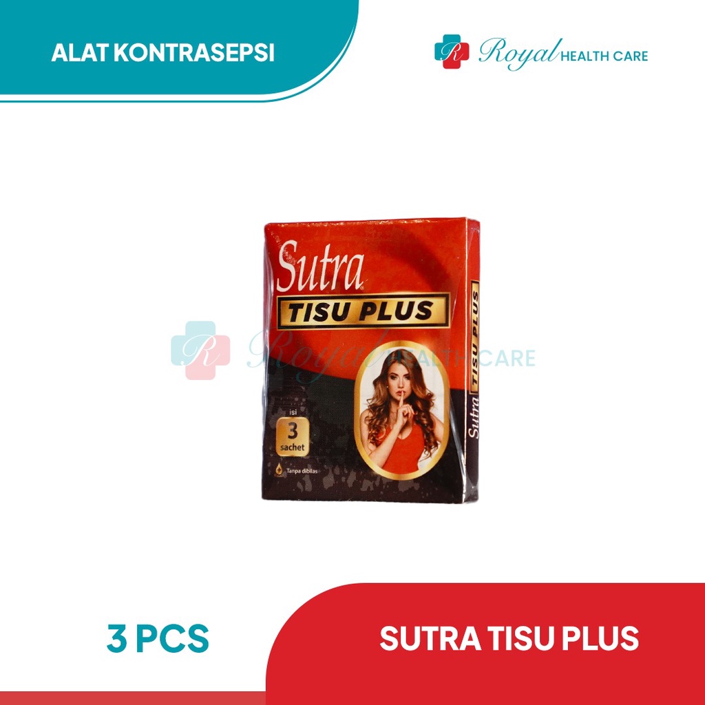 SUTRA TISU PLUS ISI 3PCS Dapat Meningkatkan Stamina Menjadi Lebih Tahan Lama