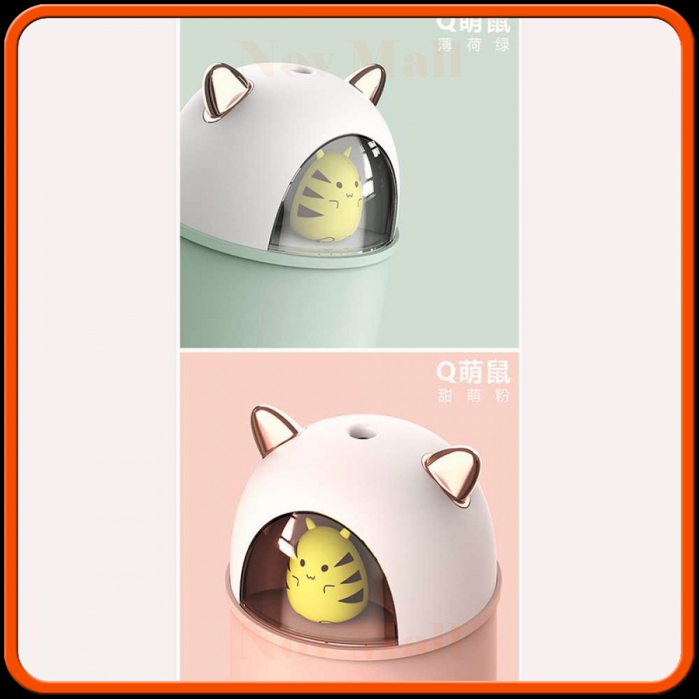 Mini Air Humidifier Aromatherapy Oil Diffuser USB Cute Cat AM341