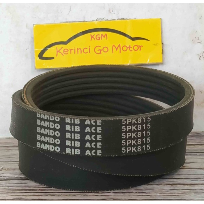 BANDO VAN BELT 5PK 815 RIB BELT TALI KIPAS 5PK-815 FAN BELT ALUR