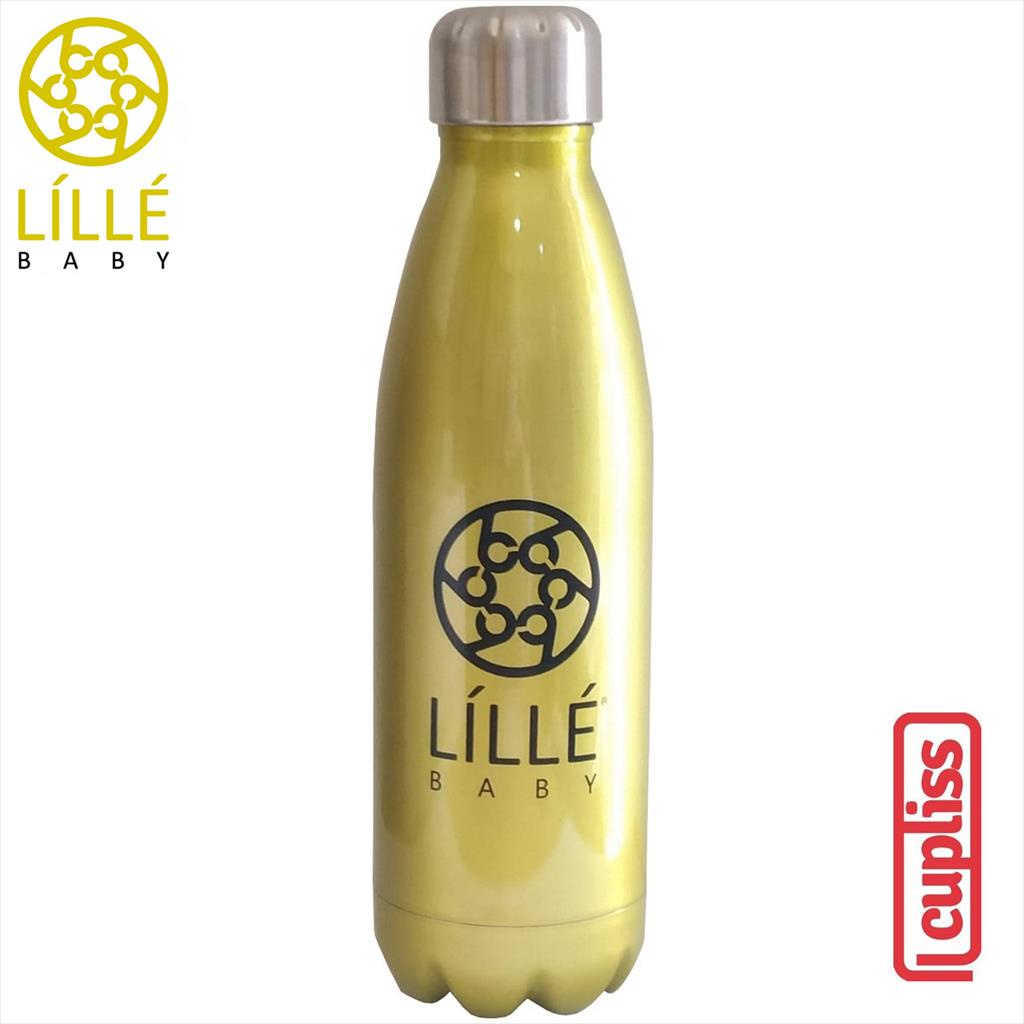 LilleBaby Accessories 125104 Water Bottle Gold Botol Minum