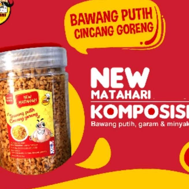 

Paling Bagus--Bawang putih goreng cincang