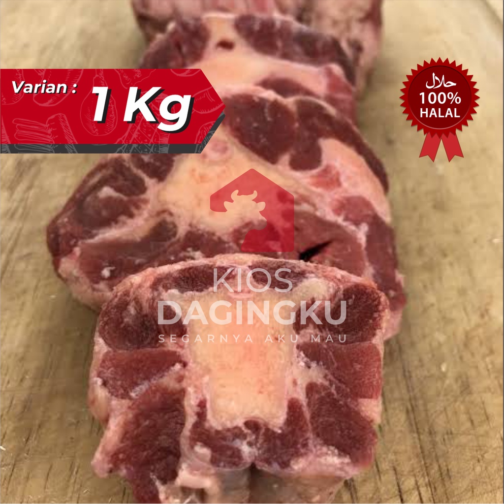 

Buntut Sapi / Oxtail CENTER CUT @1Kg