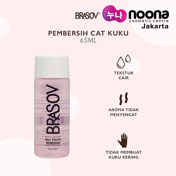 BRASOV NAIL POLISH REMOVER - PENGHAPUS KUTEK 65ML