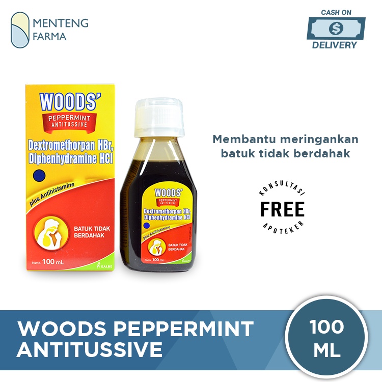 Woods Peppermint Antitussive 100 mL
