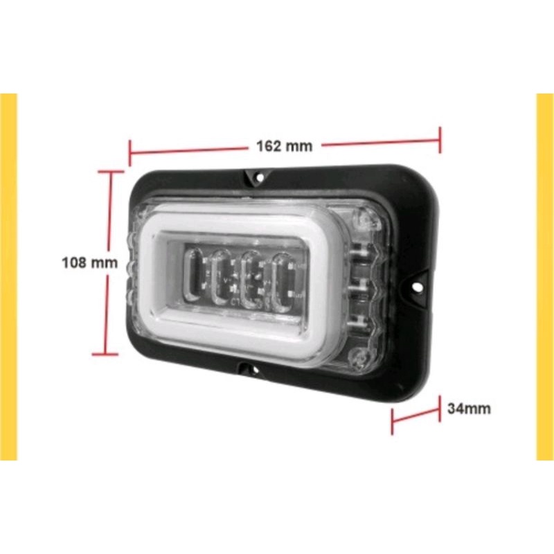 LAMPU LED BAK SIDE LAMP LED UNIVERSAL MOBIL TRUK BOX FUSO ELF 24V LED LAMPU VARIASI TRUCK DNY 197