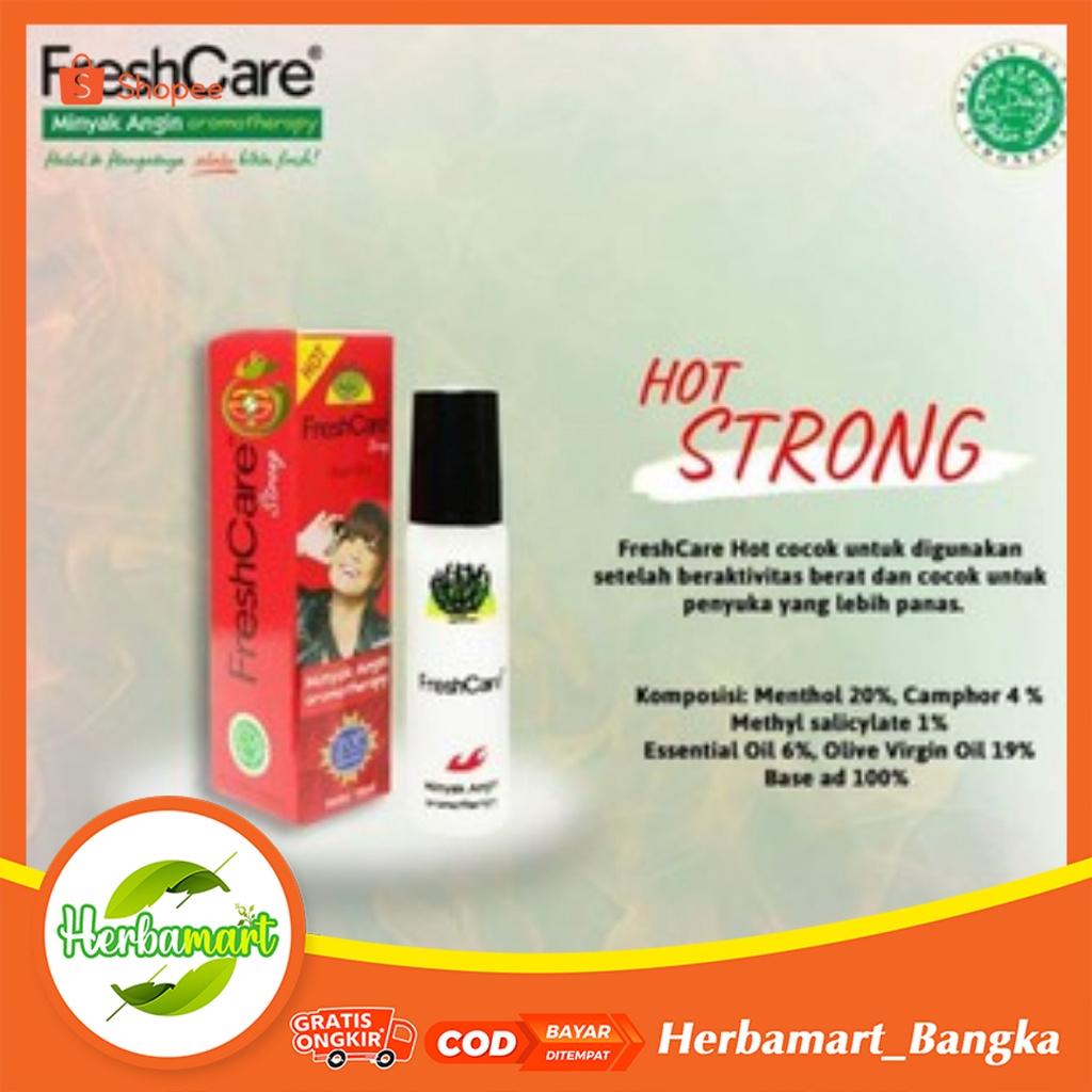 MURAH FRESH CARE HOT MINYAK ANGIN AROMATHERAPY