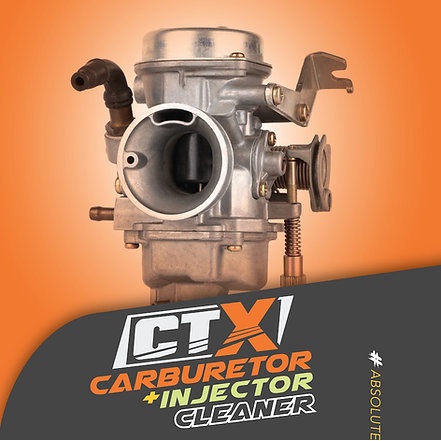 CTX CARBURETOR CLEANER + INJECTOR CLEANER (CARBON CLEANER)