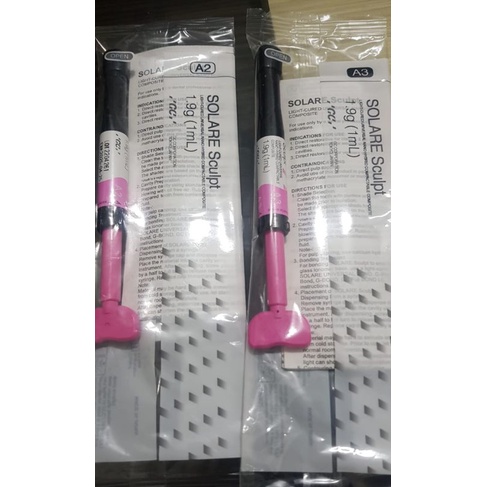 SOLARE SCULPT light-cured nano hybrid (1mL) A3 promo bonus