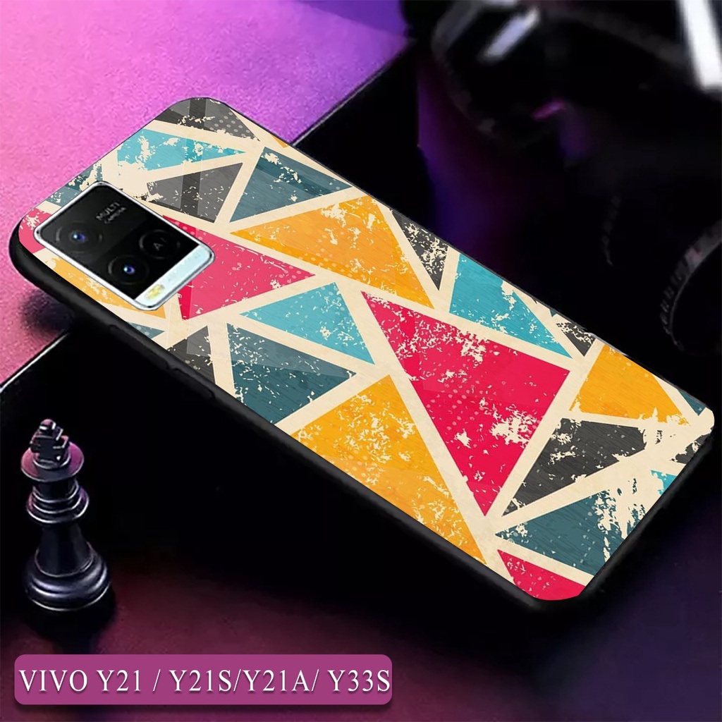 Casing Case Hardcase 2D Vivo Y21/Y21S/Y21A/Y33S ( Fashion Case A00217) - Untuk Pria,Wanita, Dewasa ,