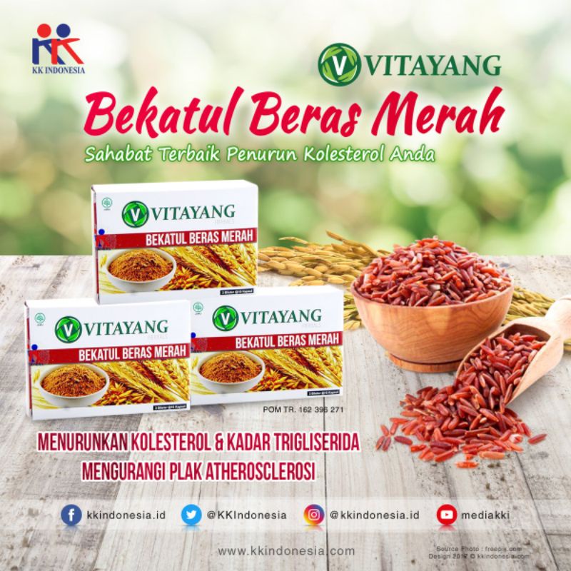 

Vitayang Bekatul Beras Merah