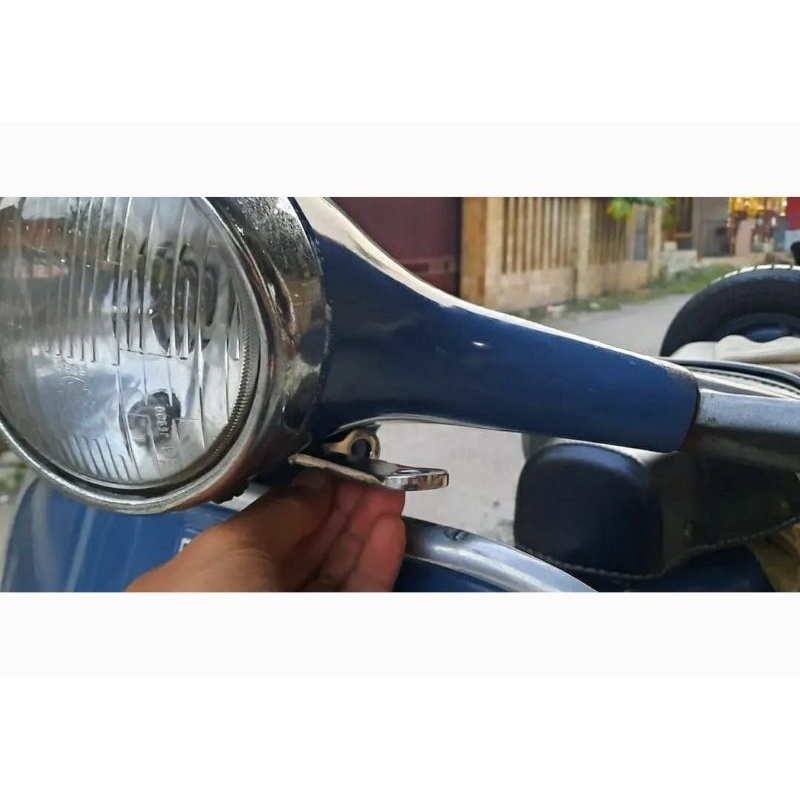 BRACKET SPION VESPA VBB VNB VBA PLAT DUDUKAN SPION VESPA VBB VESPA 60'S
