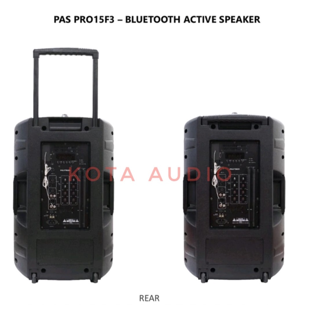 Jual SPEAKER PORTABLE POLYTRON PASPRO 15F3 / PAS PRO 15F3 ORIGINAL 15