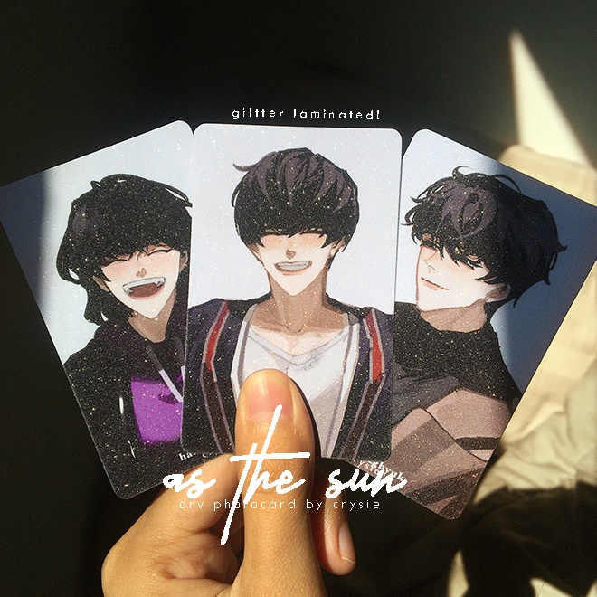 as the sun ┊ orv photocard by crysie