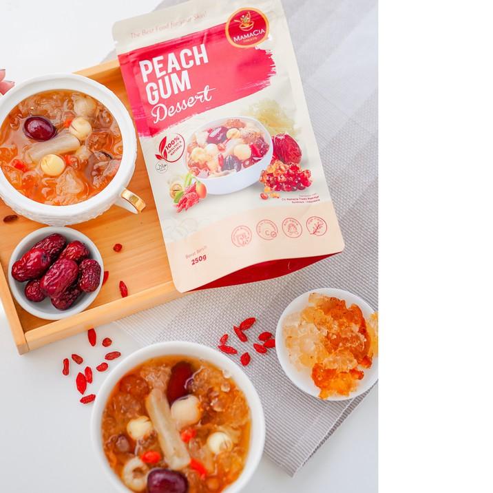 

Mamacia Treats Paket Peach Gum Komplit Kualitas Super Grade A+ / Tao Jiao / Family Pack