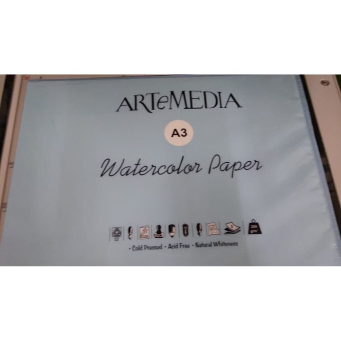 

Hot Sale Artemedia Watercolor Paper A3 200 Gsm Arte - 320005 5 Sheet Terbatas