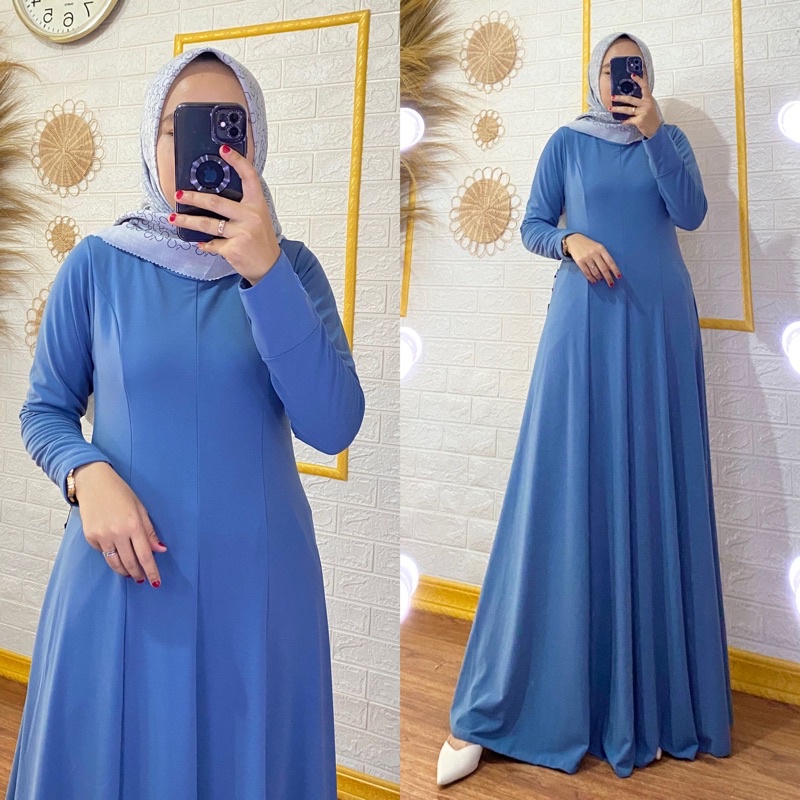 GAMIS DIAMOND SPANDEX POLOS DRESS IRNANDA