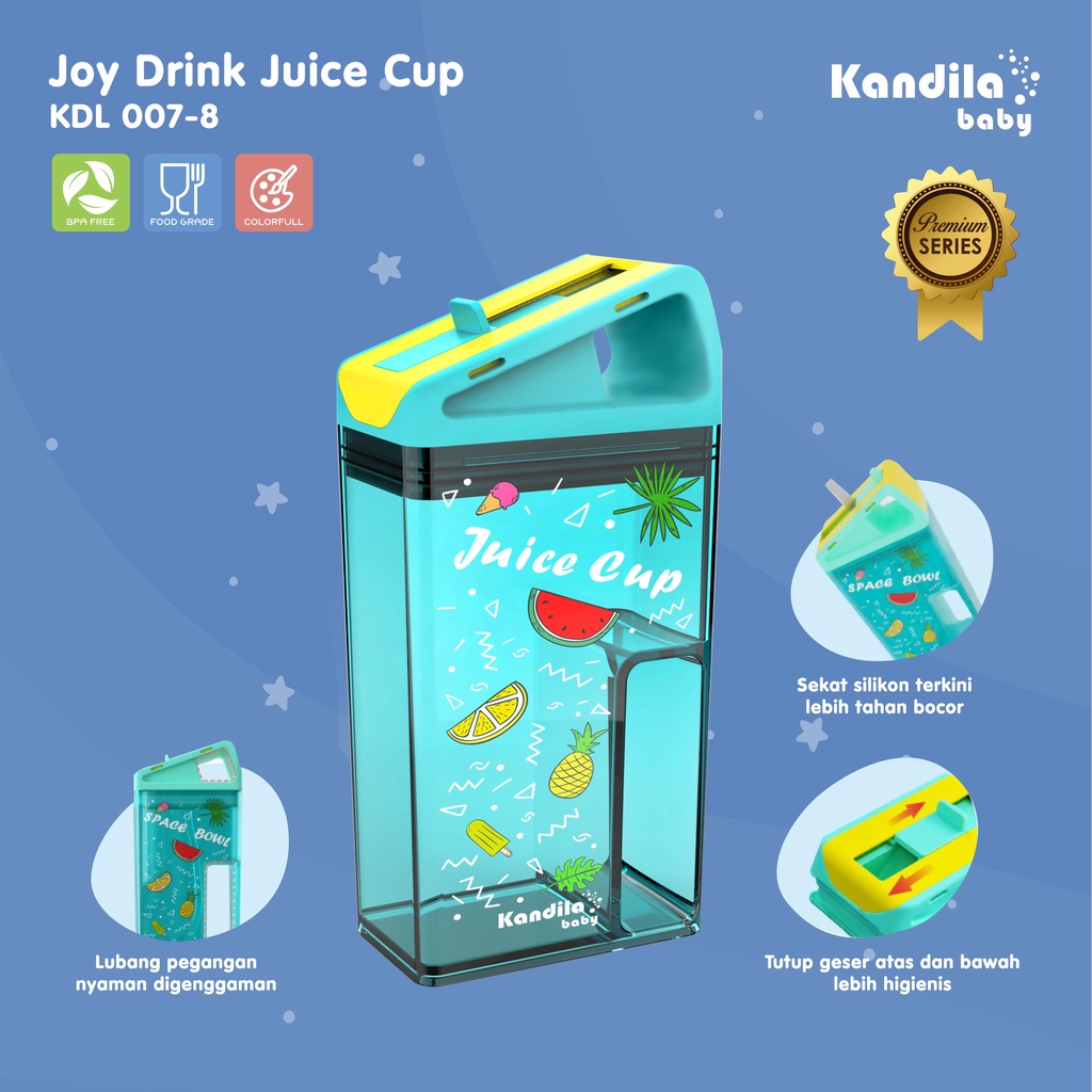 Kandila Tritan Training Cup 250ml KDL007-2 / Coffe Cup 380ml KDL007-3 / Cup Tritan Straw KDL007-6