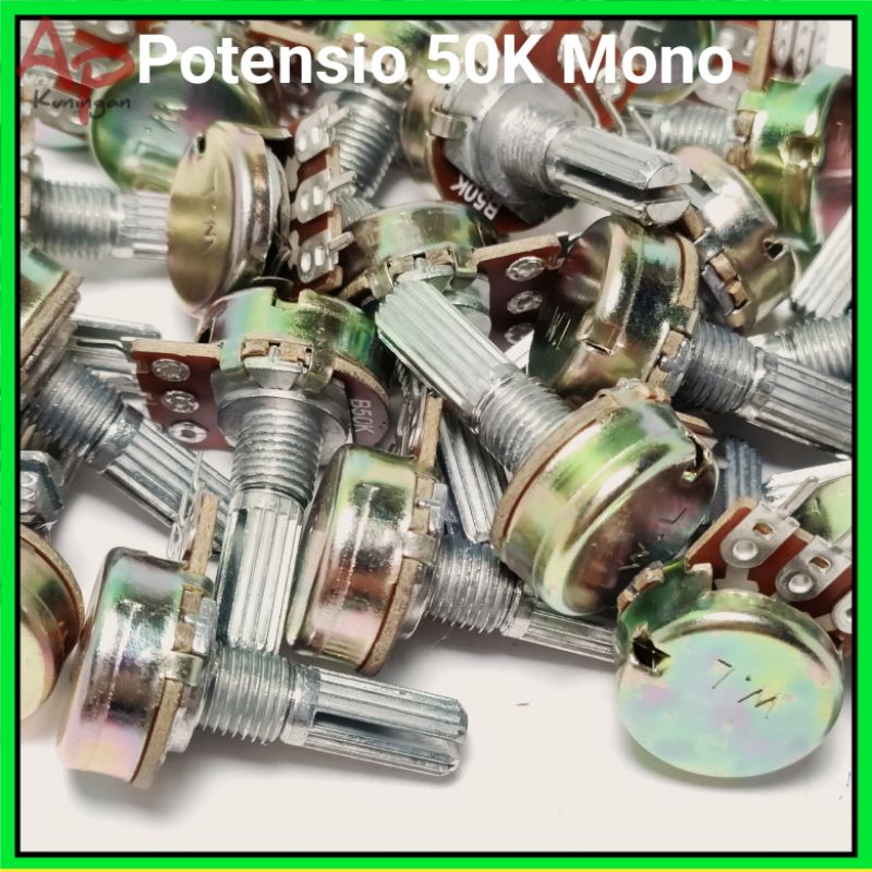 Potensio Mono 50K Kualitas Bagus