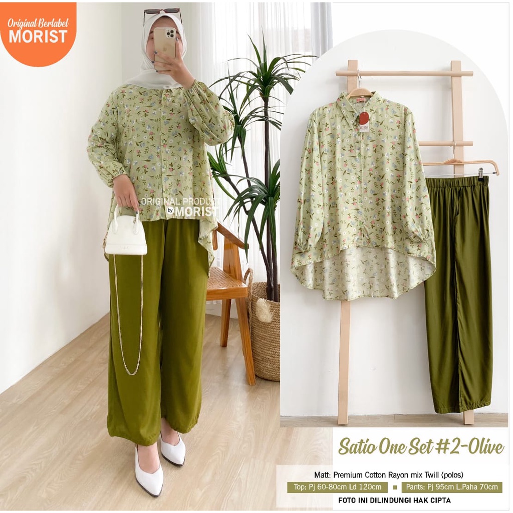 SATIO ONE SET 2 OLIVE